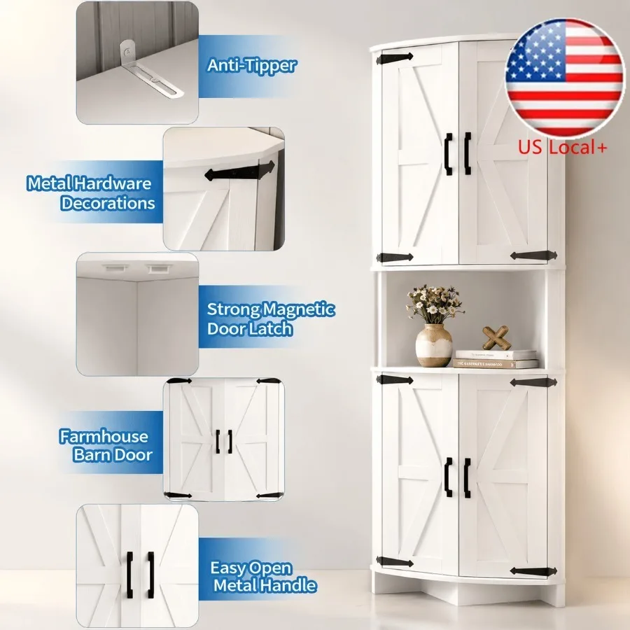 64.8 Tall Corner Cabinet with  - огляд і ціна Kitchen