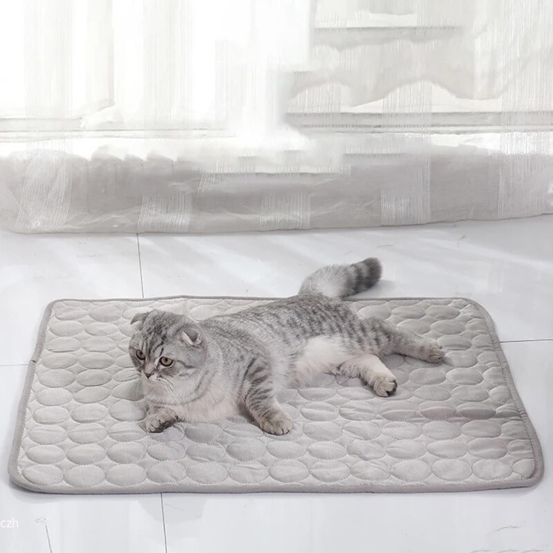 Pet Ice Mats Summer Cat Dog So - огляд і ціна Cooling Blanket Hot Sleepers