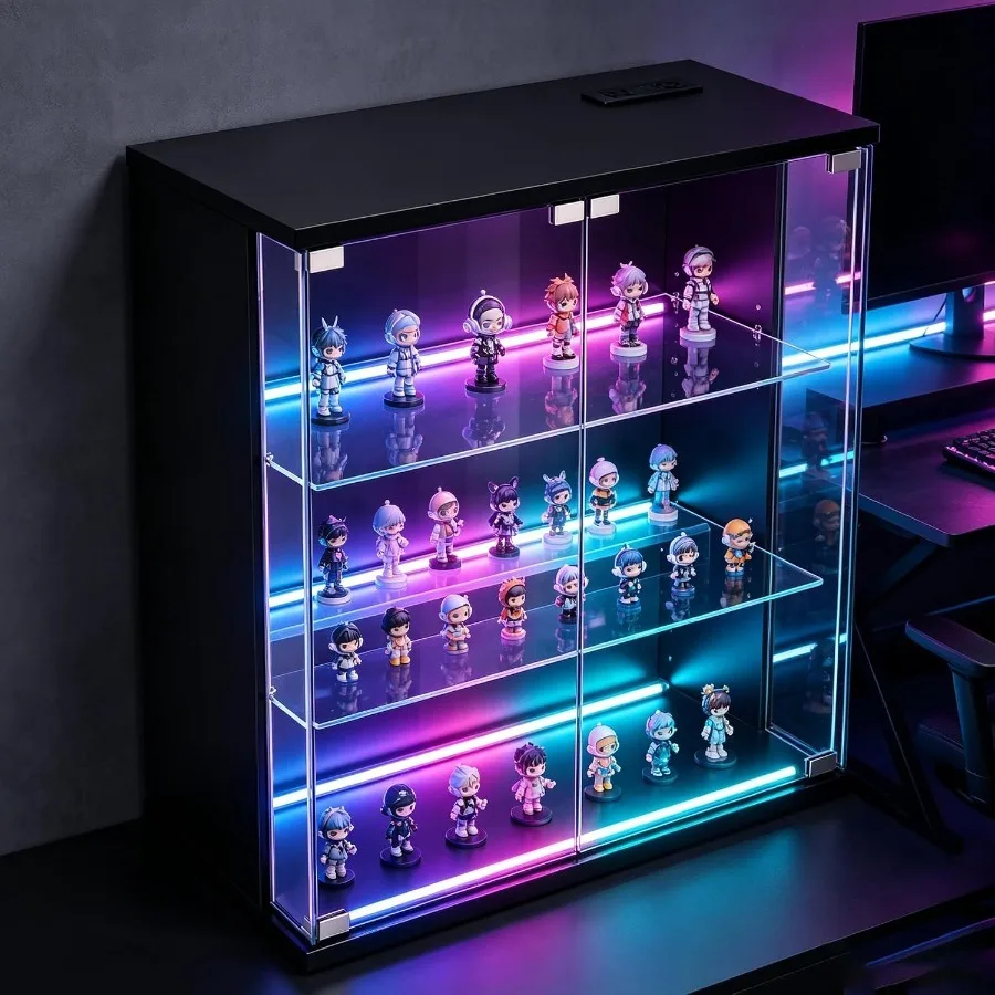 Display Cabinet for Living Roo - огляд і ціна Lighting