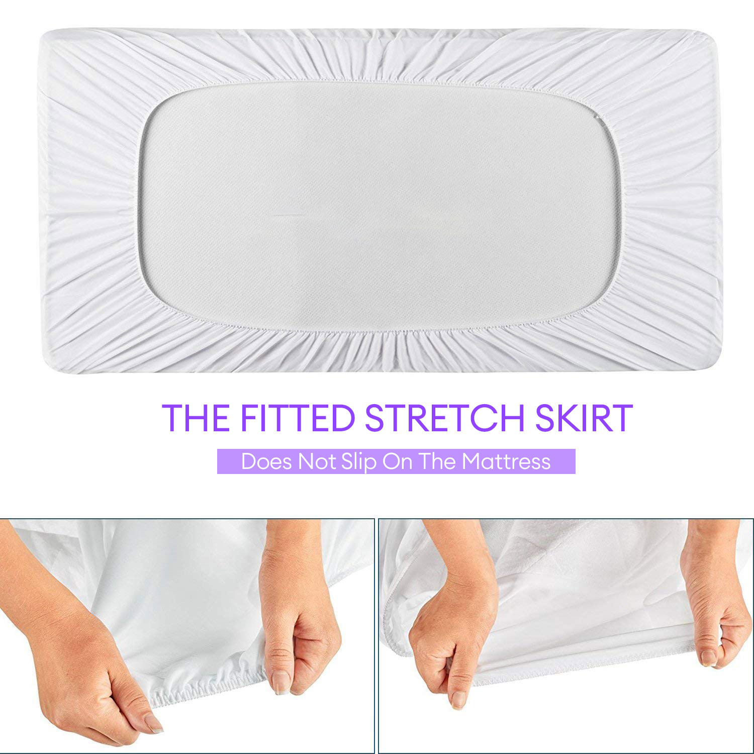 1pc Crib Mattress Protector Sm - огляд і ціна Waterproof Mattress Protector Breathable