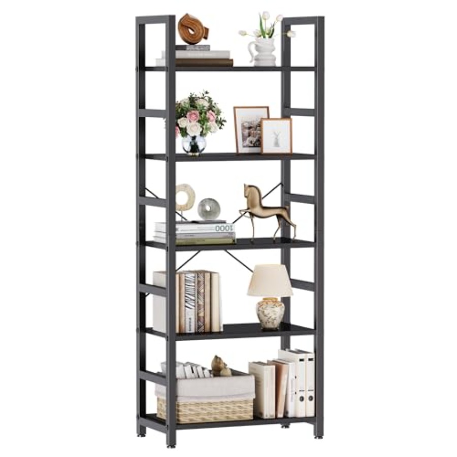 5-Tier Bookshelf, Modern Tall  - огляд і ціна Storage & Organization