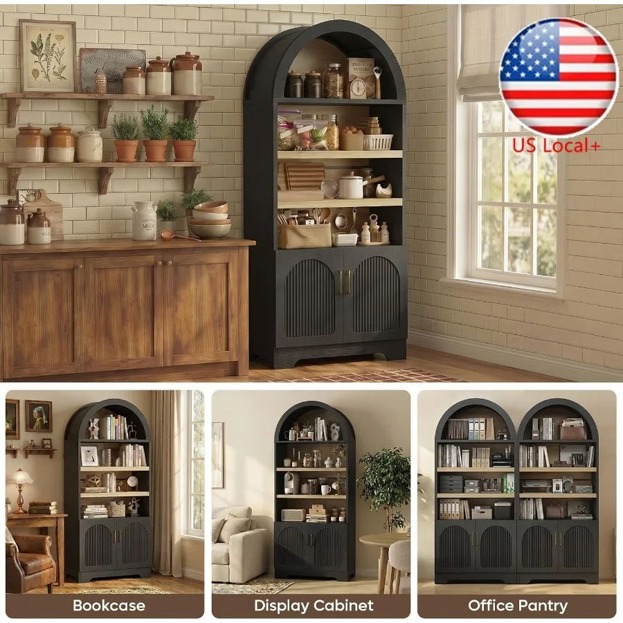 71 Tall Arched Kitchen Pantry  - огляд і ціна Kitchen
