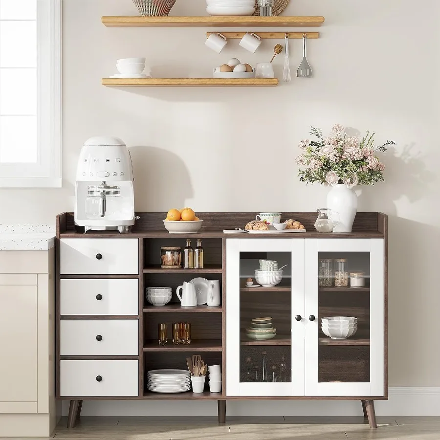 55 Glass Door Sideboard for Li - огляд і ціна Storage & Organization