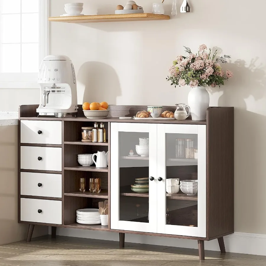 55 Glass Door Sideboard for Li - огляд і ціна Storage & Organization