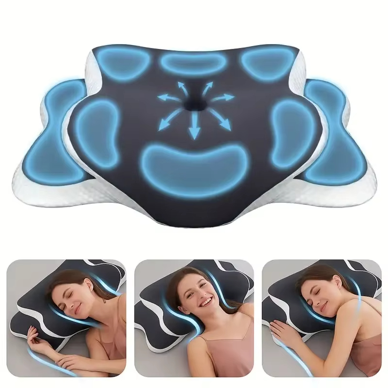 Memory Foam Pillows Butterfly  - огляд і ціна Memory Foam Orthopedic Pillow Neck Pain
