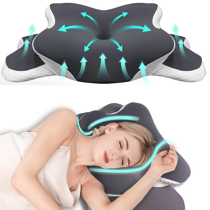 Memory Foam Pillows Butterfly  - огляд і ціна Memory Foam Orthopedic Pillow Neck Pain