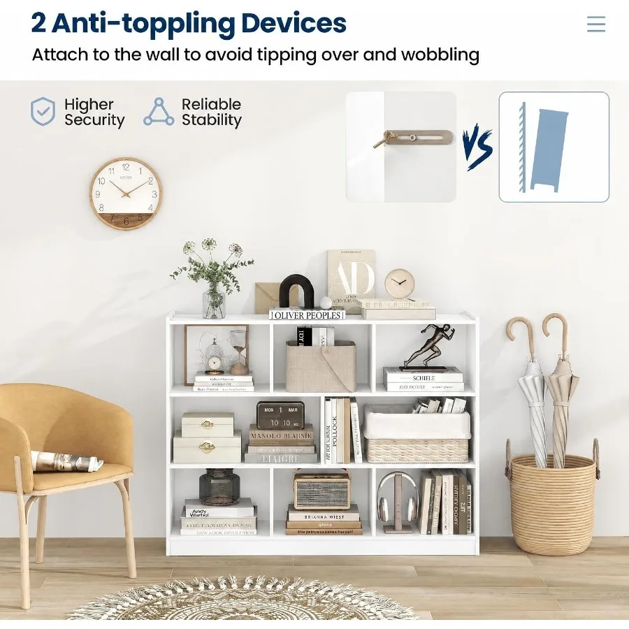 8-Cube Bookcase for living roo - огляд і ціна Storage & Organization