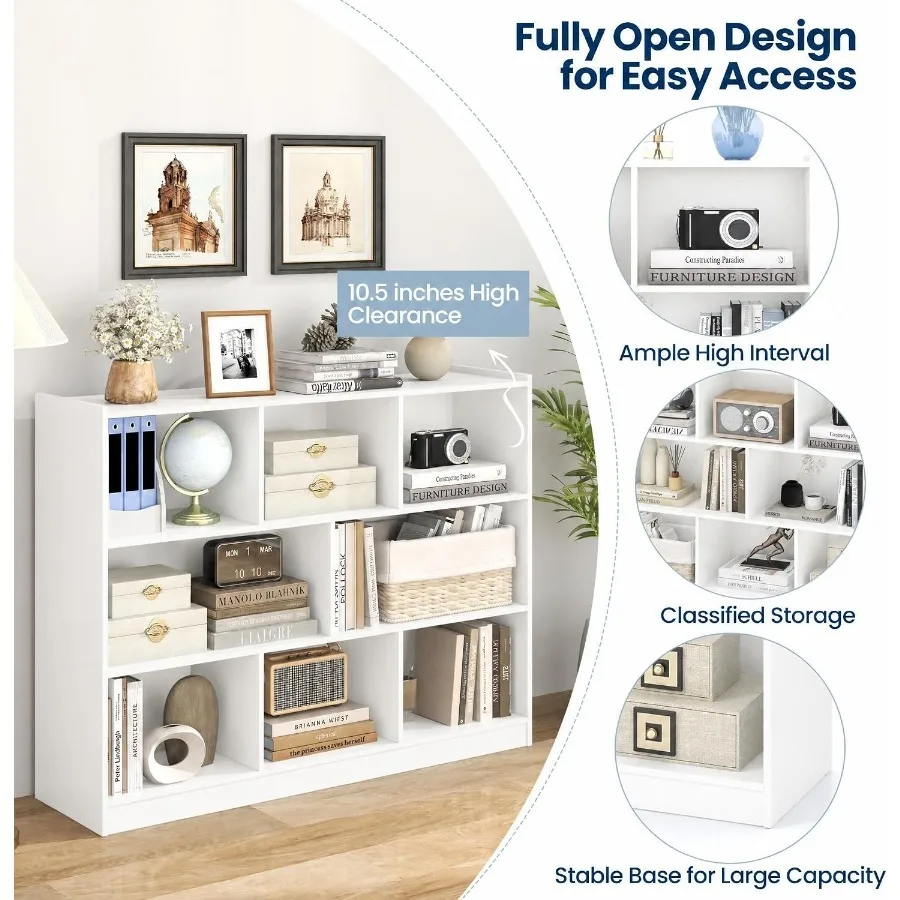 8-Cube Bookcase for living roo - огляд і ціна Storage & Organization