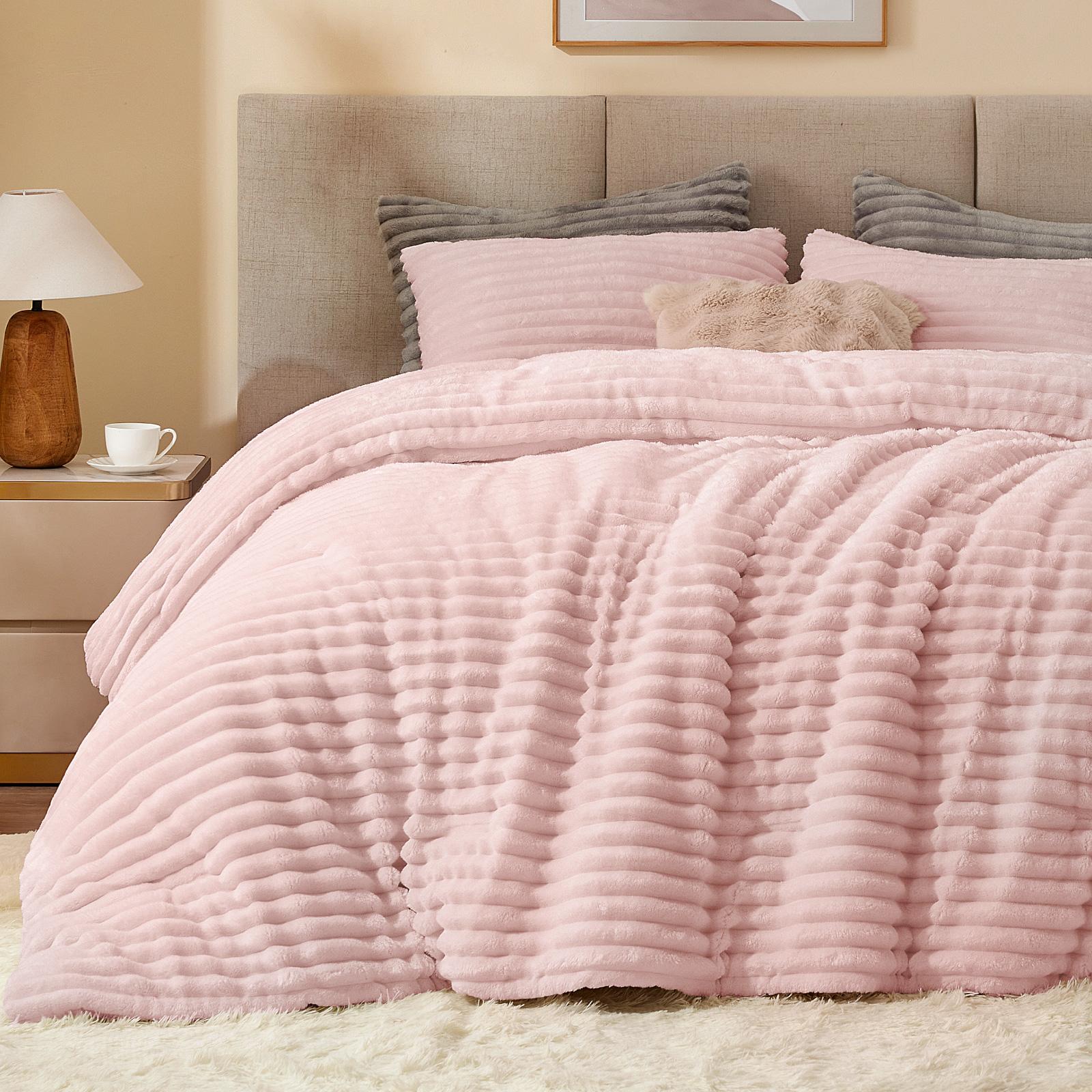 Super Soft Fluffy Fleece Comfo - огляд і ціна Fluffy Fleece Comforter King Size