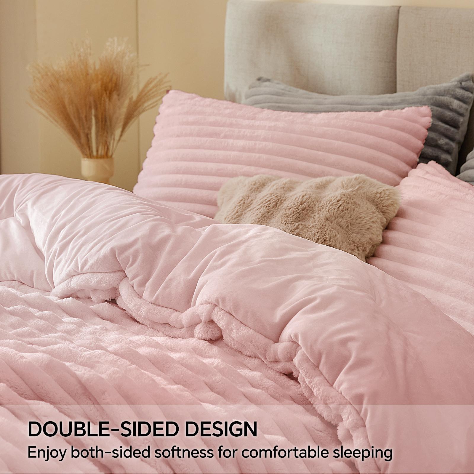 Super Soft Fluffy Fleece Comfo - огляд і ціна Fluffy Fleece Comforter King Size