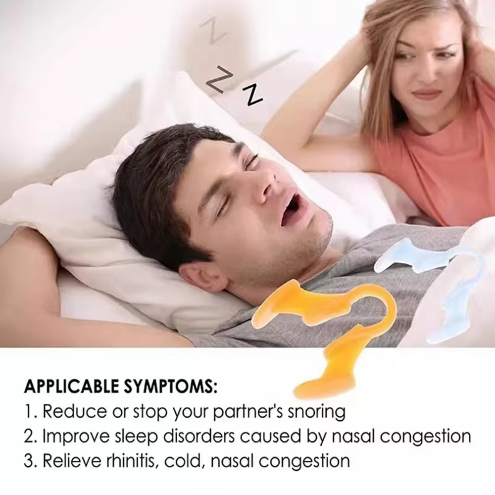 2pcs Mini Stop Snoring Device  - огляд і ціна Anti Snore Contour Pillow
