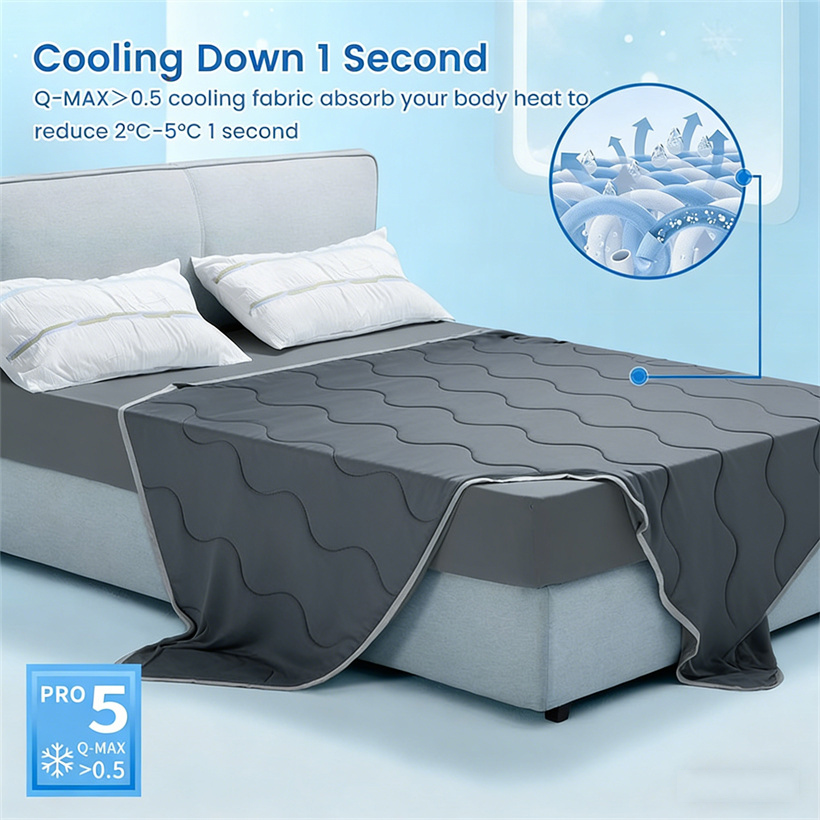 Soft Cooling Blanket Large Siz - огляд і ціна Cooling Blanket Hot Sleepers